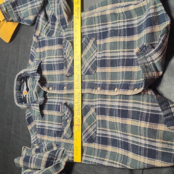 VINTAGE Carhartt Heavy Weight Flannel - Picture 5 of 7